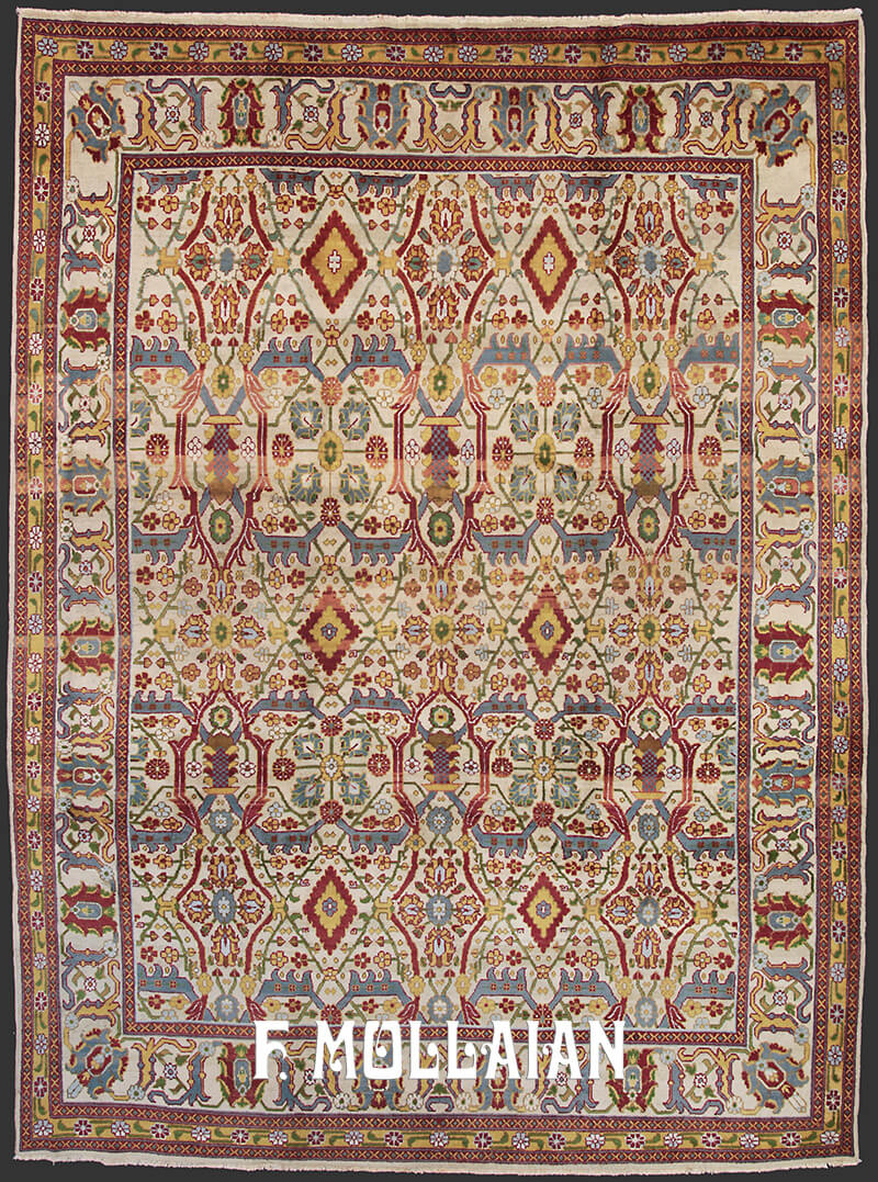 Tappeto Indiano Antico Amritsar n°:79991804
